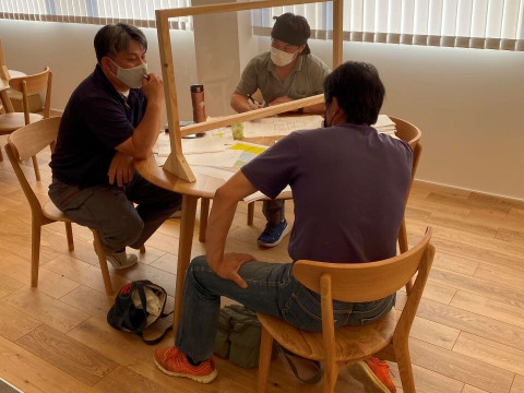 「大工チーム　座学勉強会を行いました②」