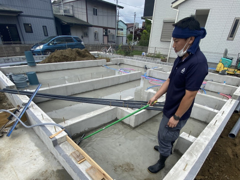 「基礎水抜き」