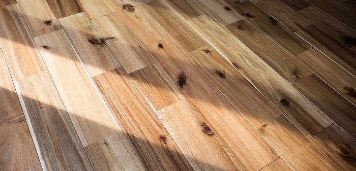 Solid wood flooring